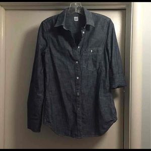 Gap chambray shirt xs